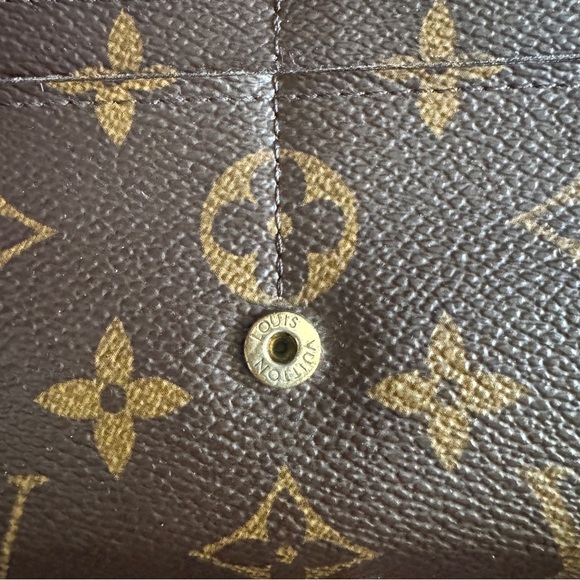 Louis Vuitton Sarah wallet monogram/ fuschia - Picture 5 of 8